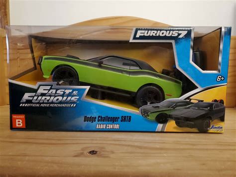 Jada Fast and Furious 7 Remote Control 1970 Dodge Challenger SRT 8 1/16th NIB | eBay