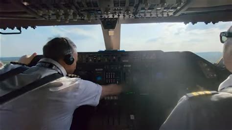 B-747 TAKEOFF. Cockpit view! piloting by Pilot Roberts, "QUEEN OF THE ...