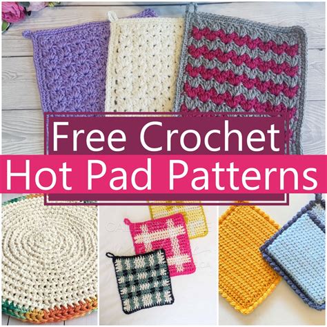 15 Free Easy Crochet Hot Pad Patterns - Craftsy