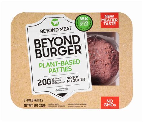 Beyond Burger by Beyond Meat - GTFO It's Vegan - Vegan Delivery