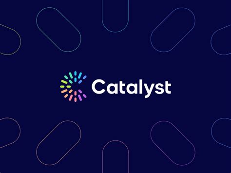 Catalyst - tech modern C logo | Colorful logo design, Global logo, Connect logo