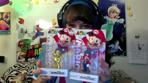 Where in the World is Gold Mario Amiibo? unboxing Mario Party 10 - YouTube