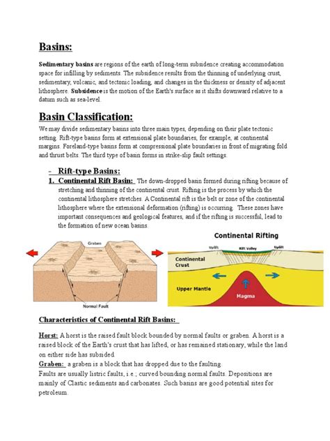 Rift-Type Basins | PDF | Sedimentary Basin | Rift