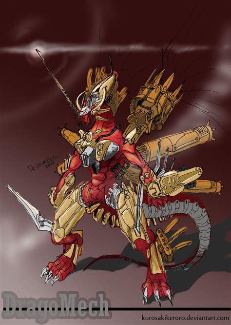 Dragon Mech skecth concept by KurosakiKeroro on DeviantArt