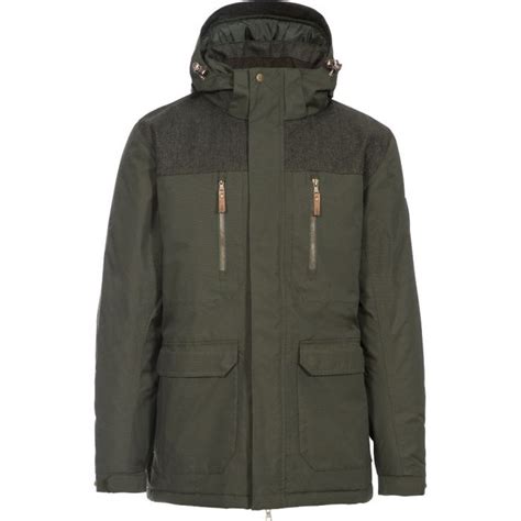 Trespass Mens Rockwell DLX Waterproof Breathable Jacket