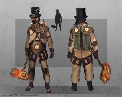 ArtStation - Steampunk Suit