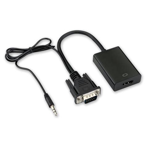 VGA (+ Audio) naar HDMI Adapter | Actiekabel