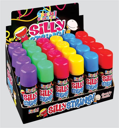 Silly String Spray 200ml Assorted