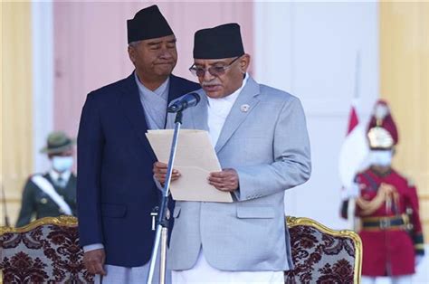 Pushpa Kamal Dahal ‘Prachanda’ takes oath as Nepal’s new Prime Minister