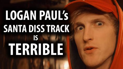 Logan Paul's Santa Diss Track is Terrible - YouTube