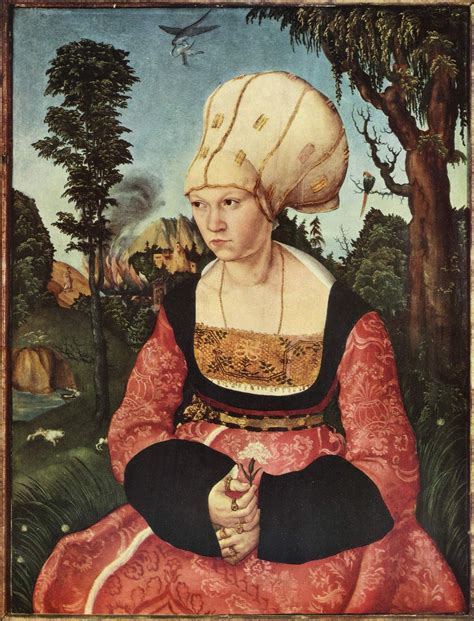 Lucas Cranach (I) - Anna Cuspinian - 1500–1550 in Western European fashion - Wikipedia | Lucas ...