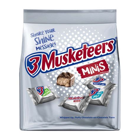 3 Musketeers Minis Chocolate Candy Bars - Shop Candy at H-E-B