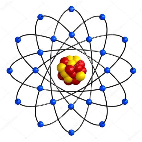 Atomic structure Stock Photo by ©oorka5 30535951