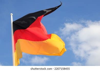 German Flag Colors Germany Waving Blue Stock Photo 2207158455 ...