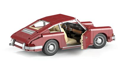 Lego® Custom Instructions Early Porsche 911