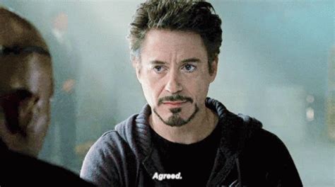 Agreed Tony Stark GIF - Agreed Tony Stark Iron Man - Discover & Share GIFs