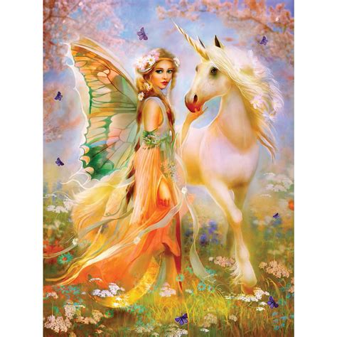 Fairy Princess and Unicorn 1000 Piece Jigsaw Puzzle | Spilsbury