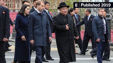 Kim Jong-un Arrives in Russia for Meeting With Putin - The New York Times