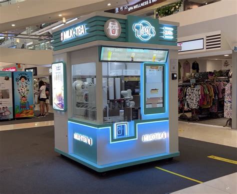 FULLY AUTOMATED VENDING MACHINE THAT MAKES BUBBLE TEA IN SINGAPORE - Shout