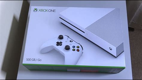 Xbox One S - Unboxing & First Look! (4K) - YouTube