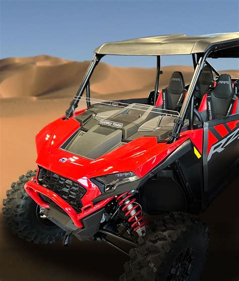 RZR Pro XP Half Windshield | Clearly Tough UTV Winshields