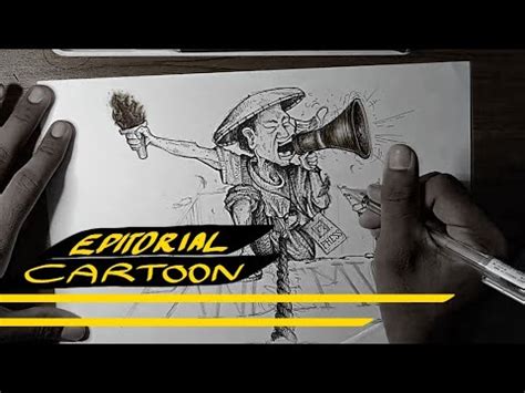 Editorial Cartooning | Campus Journalism - YouTube