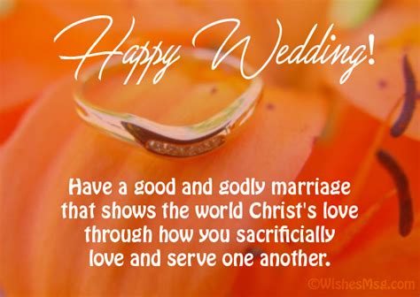 Christian Wedding Wishes, Messages and Verses - WishesMsg