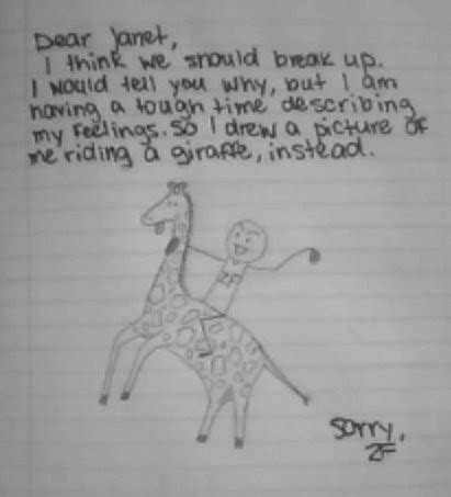 Funny break up letters - Ehotpics.com