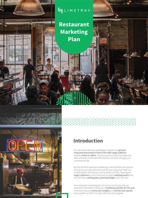 Restaurant Marketing Plan | PDF | Target Audience | Advertising