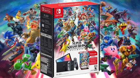 Shop the Limited Edition Super Smash Bros. Nintendo Switch OLED Bundle on Amazon Now! - Vigour Times