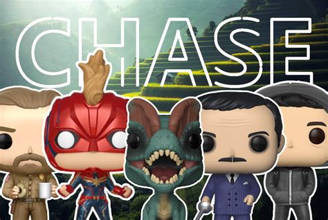 All the Funko POP! Chase action figures