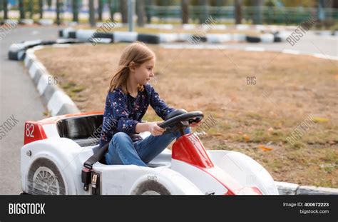 Little Girl Driving Image & Photo (Free Trial) | Bigstock