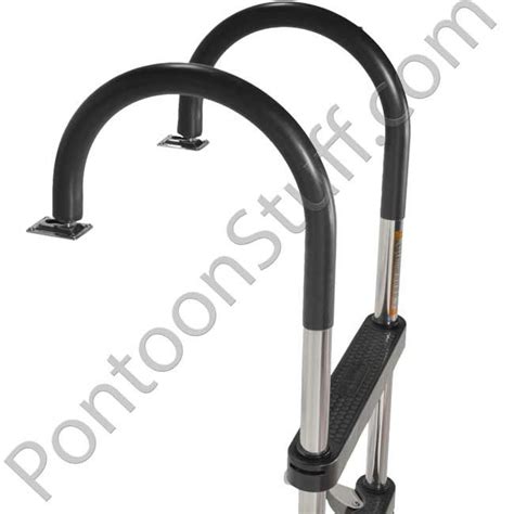 Telescoping Pontoon Ladders (Heavy Duty Stainless Steel) | Pontoon boat ...