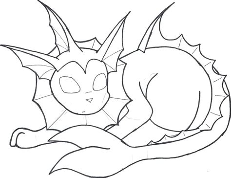 Vaporeon Coloring Page at GetColorings.com | Free printable colorings ...