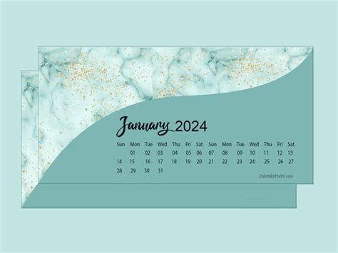 2024 Desk Calendar Printable - Free Printable Templates