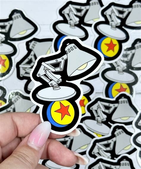 Pixar Lamp Sticker Pixar Logo Sticker Pixar Pixar Ball - Etsy