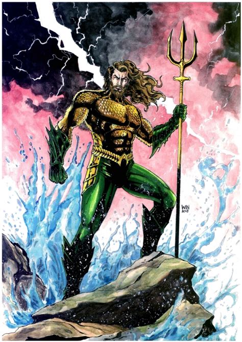 AQUAMAN, in Aswin Siregar's Comic Art Comic Art Gallery Room