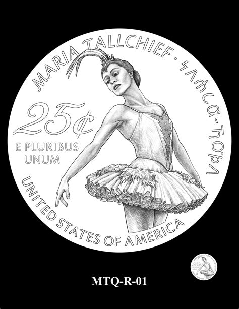 2023 Maria Tallchief American Women Quarter | CCAC Images | U.S. Mint