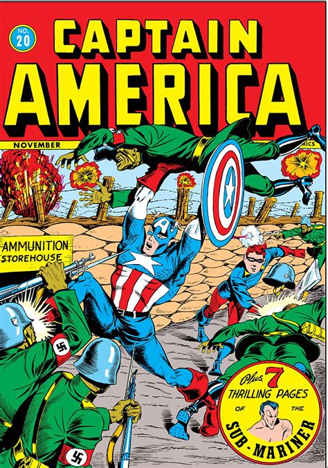 Captain America Comics Vol 1 20 | Marvel Database | FANDOM powered by Wikia