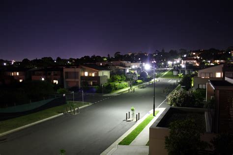 Residential street at night by ihaveduff on DeviantArt