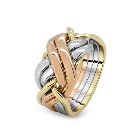 Mens Gold 6BRX-M | Puzzle Rings Creations