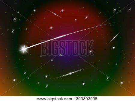 Shooting Star Vector & Photo (Free Trial) | Bigstock