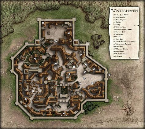 Winterhaven Map (revised) by dasomerville on DeviantArt