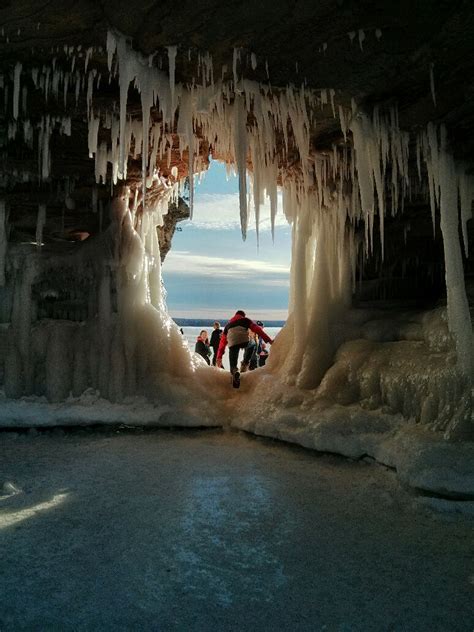 Inside the Apostle Islands Ice Caves