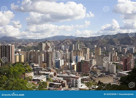 Skyline and Buildings of Caracas Stock Photo - Image of street, modern: 42423048