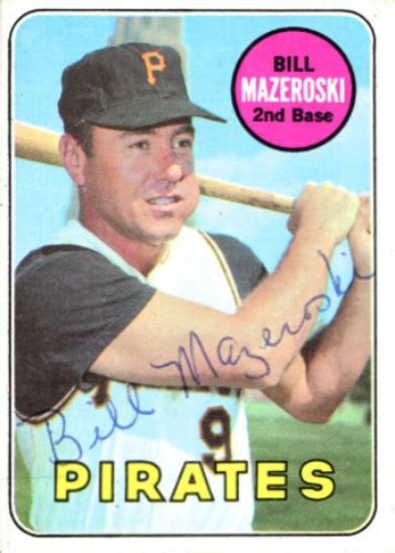 Bill Mazeroski Autographs and Memorabilia | Sports, Baseball