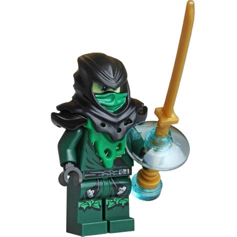 LEGO Ninjago Minifigure - Lloyd Ghost Evil Possessed with Gold Weapon (70732)