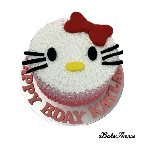 Hello Kitty Face Cake – BakeAvenue