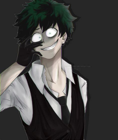 Villain!Deku by somewhereboi on DeviantArt