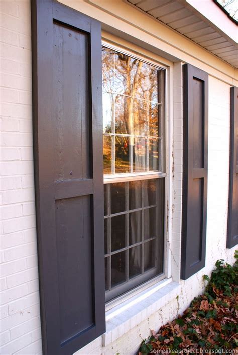 Diy Exterior Shutters Wood - Best Idea DIY